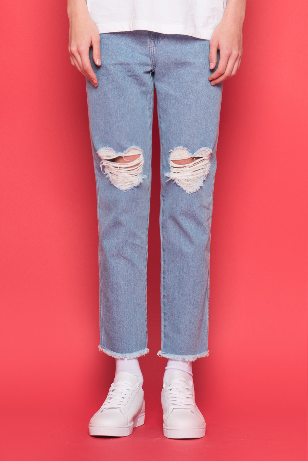 [UNISEX] Heart Jeans
